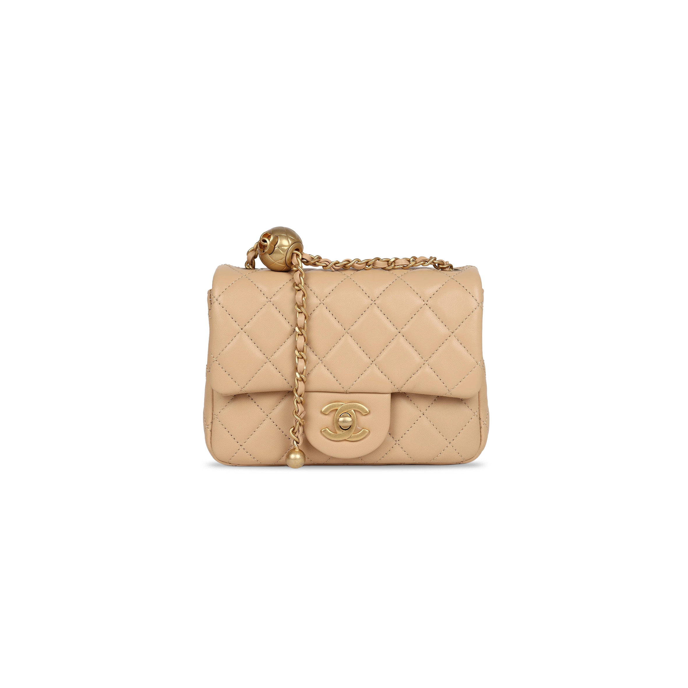 CHANEL MINI SQUARE PEARL CRUSH FLAP BAG AS1786 (17*13*8cm)